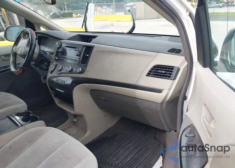 2011 Toyota Sienna Le from USA, damaged, VIN 5TDKK3DC9BS073800